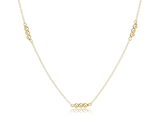 enewton 17" Choker Joy Simplicity Chain - 3mm Gold