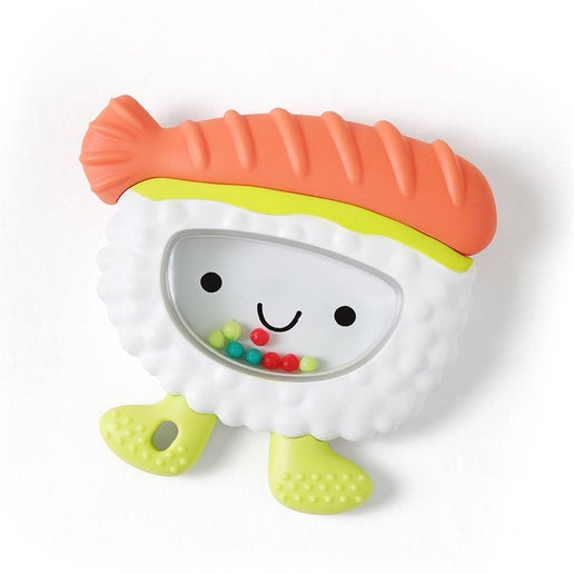 Sweetie Shake Plus™ - Teething + Rattle Toy: Sushi