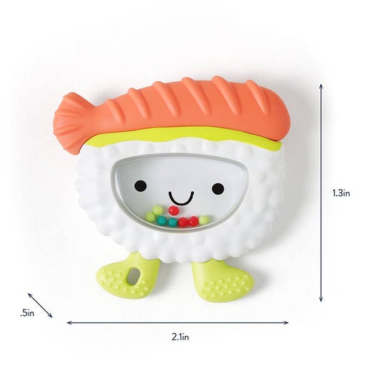 Sweetie Shake Plus™ - Teething + Rattle Toy: Sushi