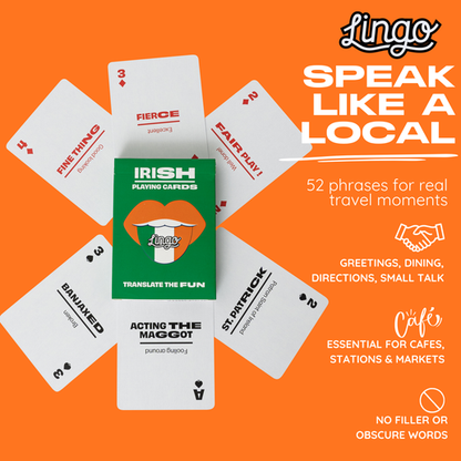 Irish Lingo Playing Cards