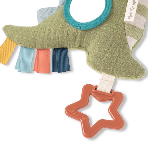 Bitzy Crinkle™ Sensory Toy with Teether