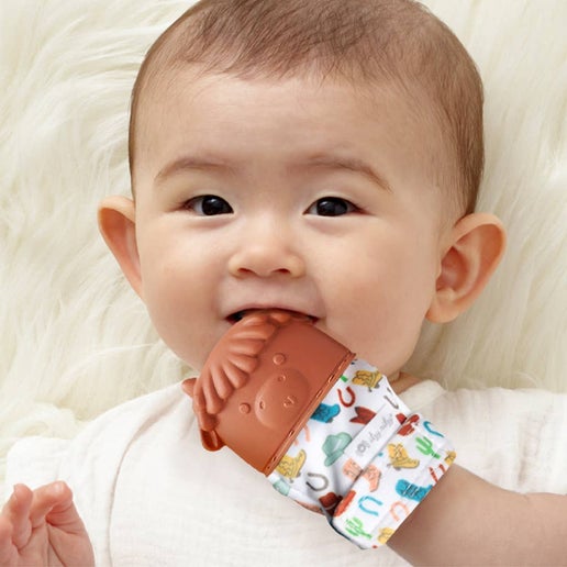 Itzy Mitt™ Silicone Teething Mitt
