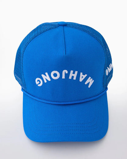 Blue Mahjong Flip Hat