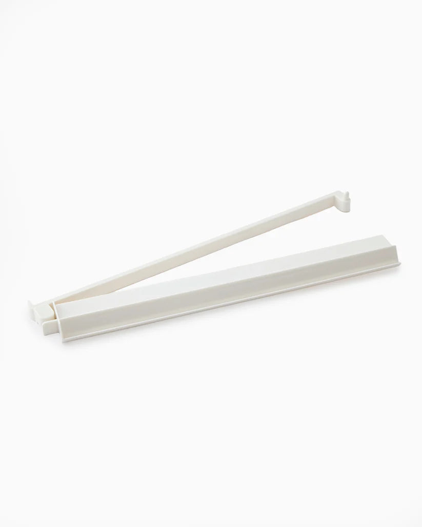 White Acrylic Rack and Pusher Set