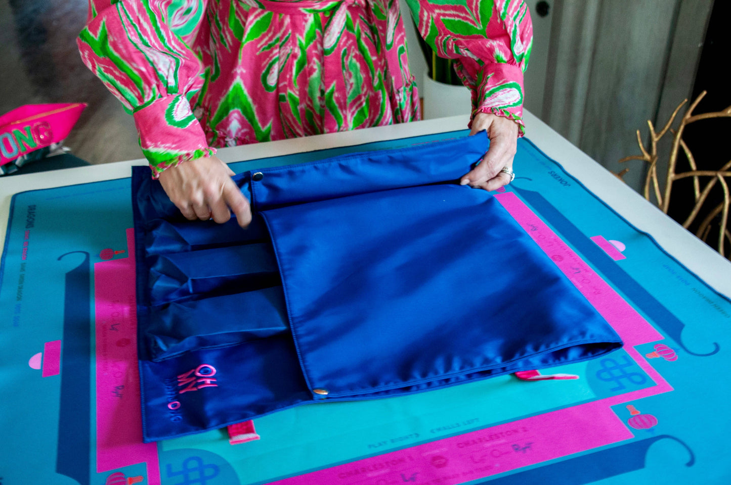 Let's Rack & Roll Bag: Navy