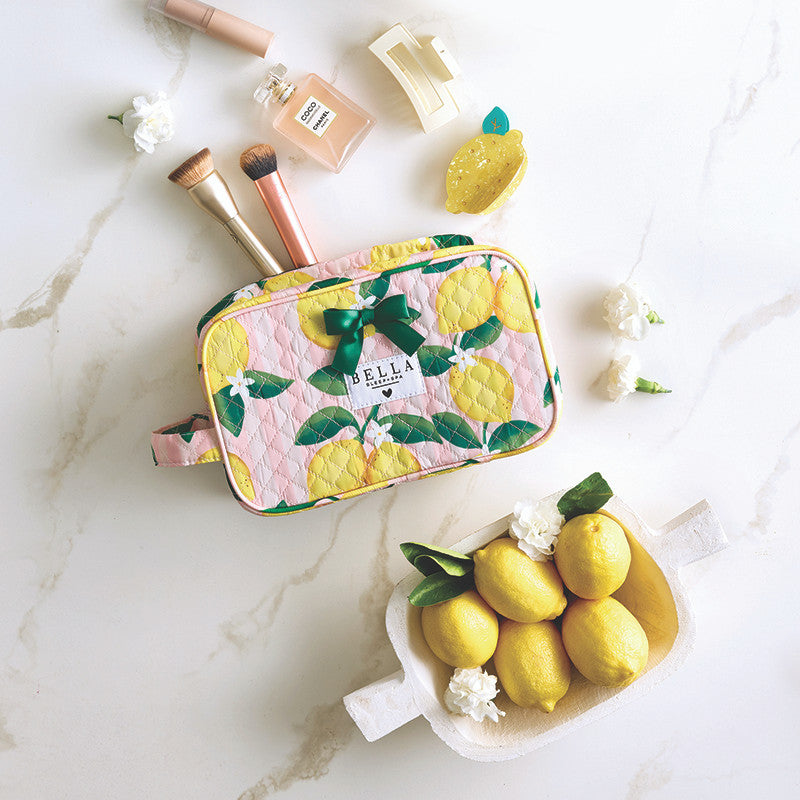 Quilted Cosmetic Bag