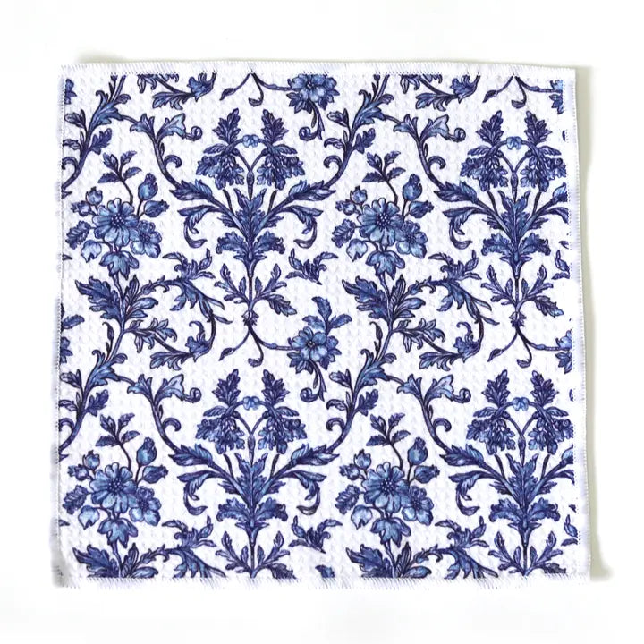 Blue Willow Microfiber Dish Cloth