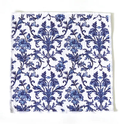 Blue Willow Microfiber Dish Cloth