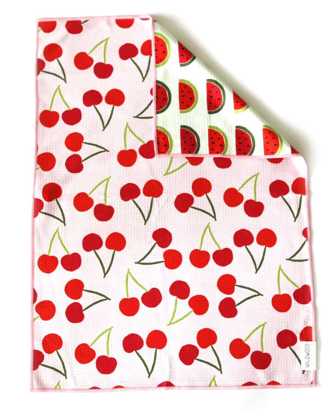 Cherry Melon Microfiber Hand Towel