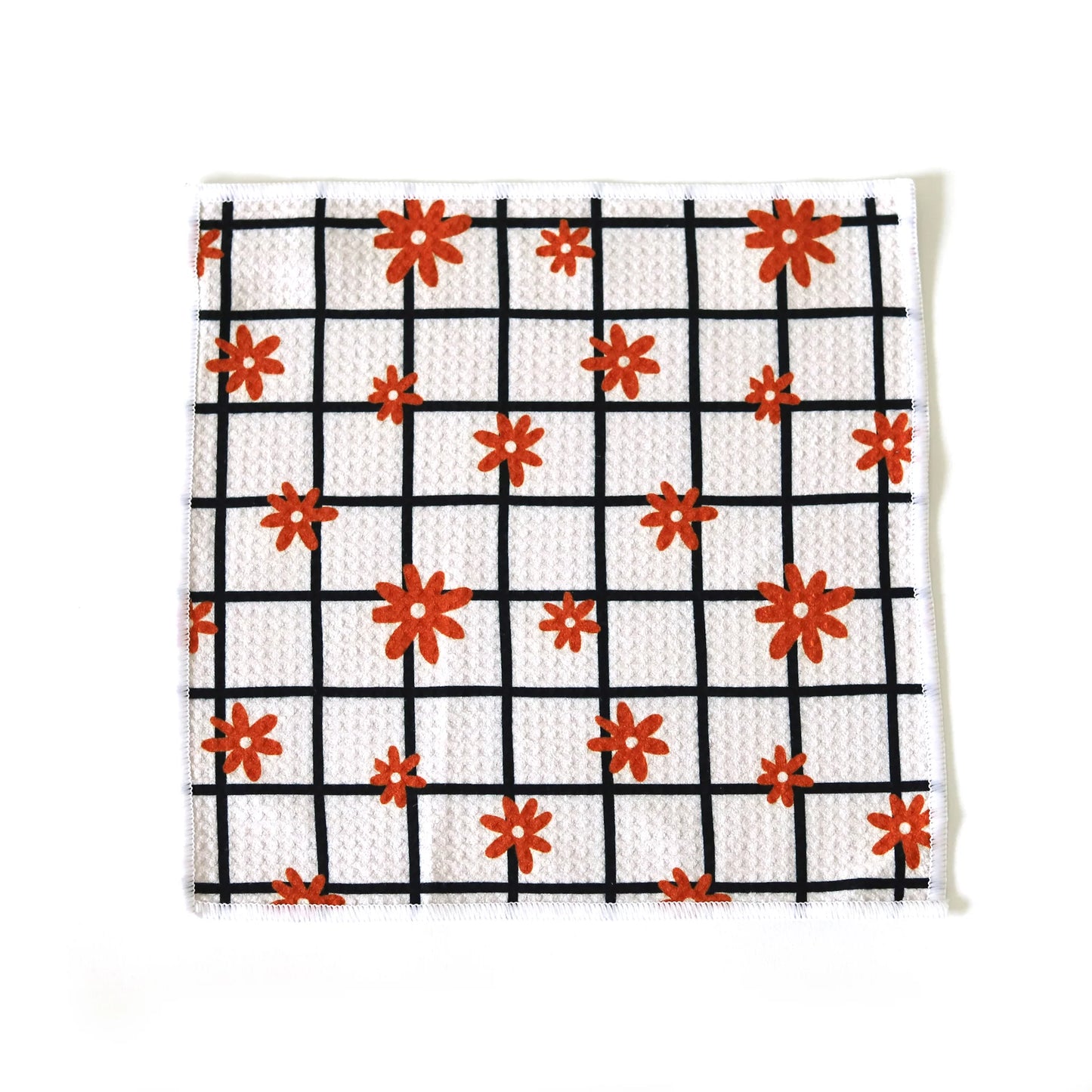 Daisy Microfiber Dish Cloth