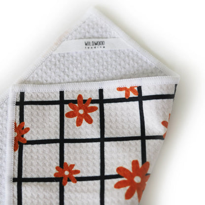 Daisy Microfiber Dish Cloth