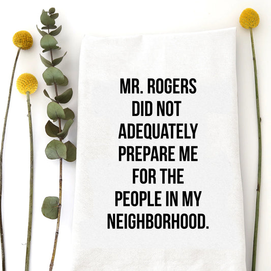 Mr. Rogers Tea Towel