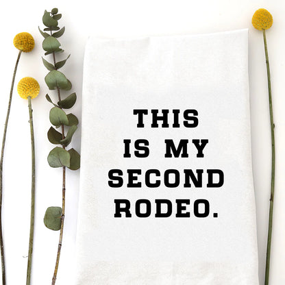Second Rodeo Tea Towel