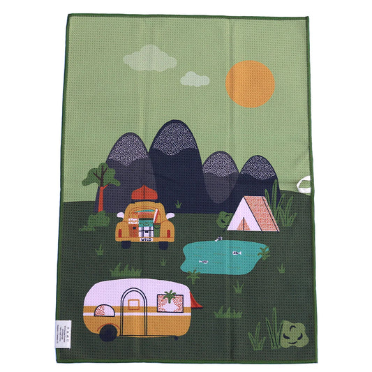 Rolling & Roaming Microfiber Hand Towel